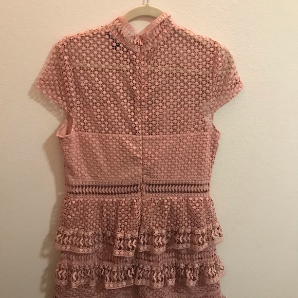 Dillard’s pink lace dress - Picture 3 of 3